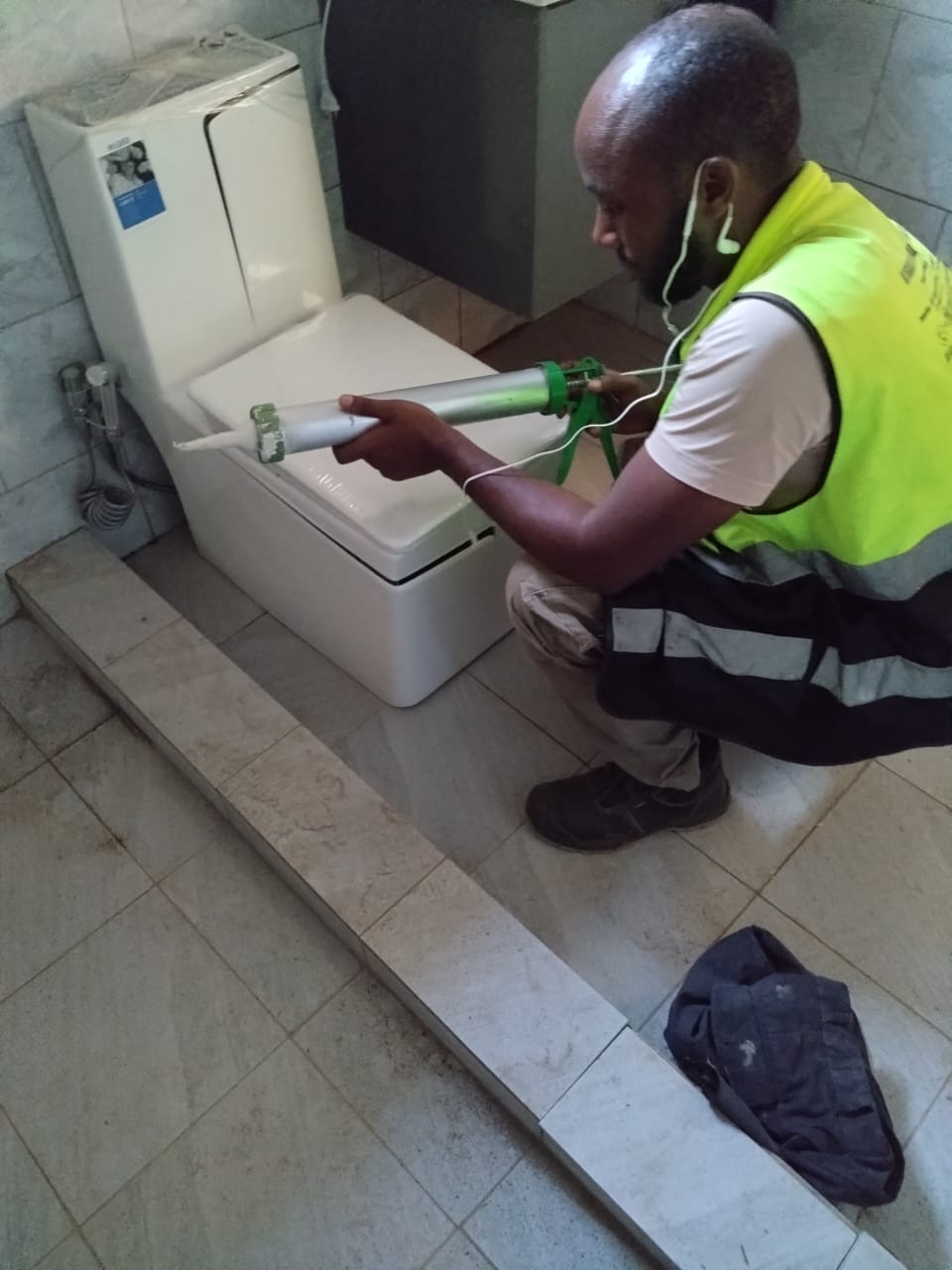 Kigali Royal Plumber service van